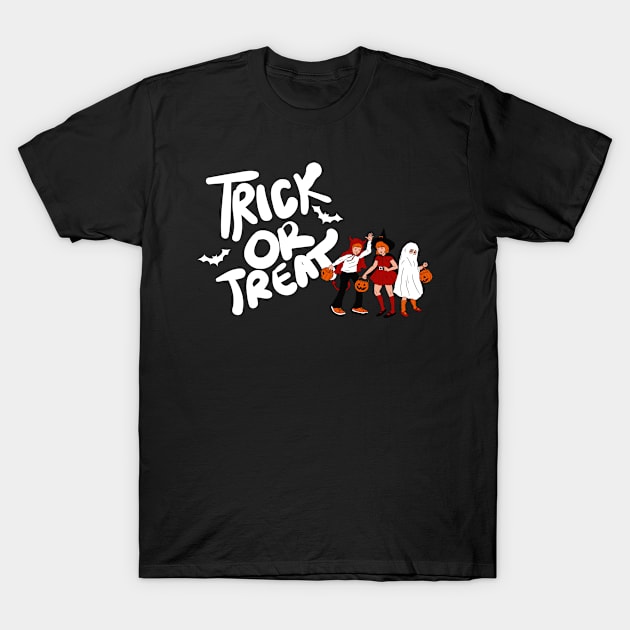 Trick Or Treat Halloween T-Shirt by Coldhand34